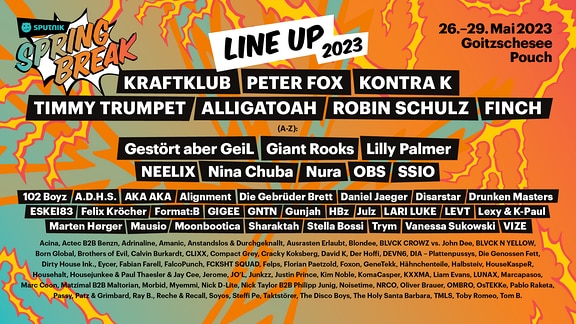 SPUTNIK SPRING BREAK 2023 Line Up